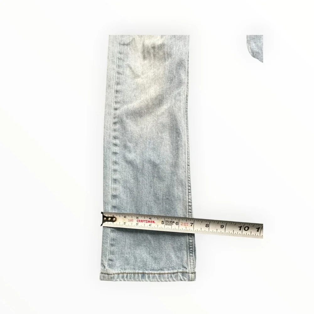 Levi's Jeans Mens 31x30 Light Wash 514 Straight Leg Denim Classic Casual‎